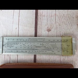 VINTAGE PICKETT 1957 REAL ESTATE COSTIMATOR